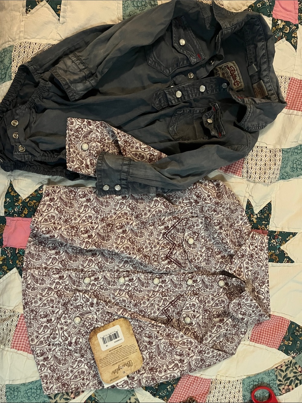 Wrangler &Rafters western shirt